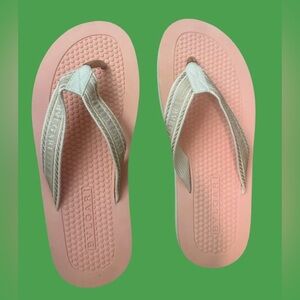 BVLGARI Pink Rubber Flip Flops (Authentic)